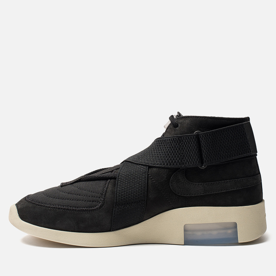 Мужские кроссовки Nike x Fear Of God Air 1 Raid Black/Black/Fossil
