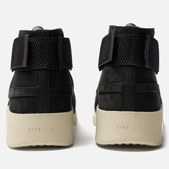 Мужские кроссовки Nike x Fear Of God Air 1 Raid Black/Black/Fossil