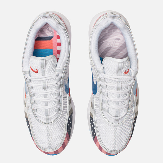 Мужские кроссовки Nike x Parra Air Zoom Spiridon White/Multi Color