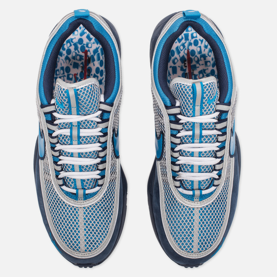 Мужские кроссовки Nike x Stash Air Zoom Spiridon '16 Harbour Blue/Heritage Cyan/Midnight Navy