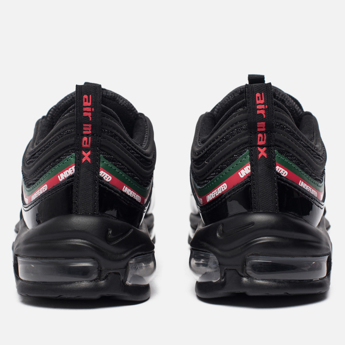 nike air max 97 undefeated black green red