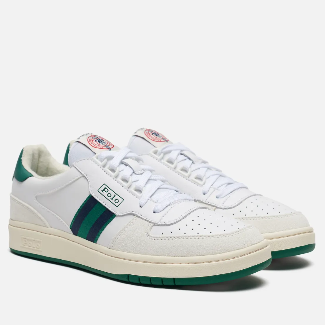 Polo Ralph Lauren Мужские кроссовки Polo Court Synthetics Leather/Suede