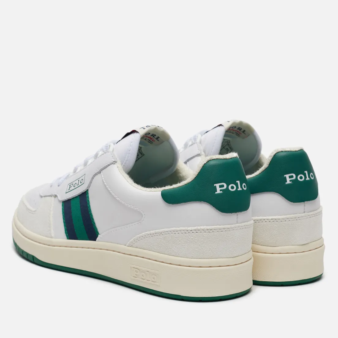Polo Ralph Lauren Мужские кроссовки Polo Court Synthetics Leather/Suede