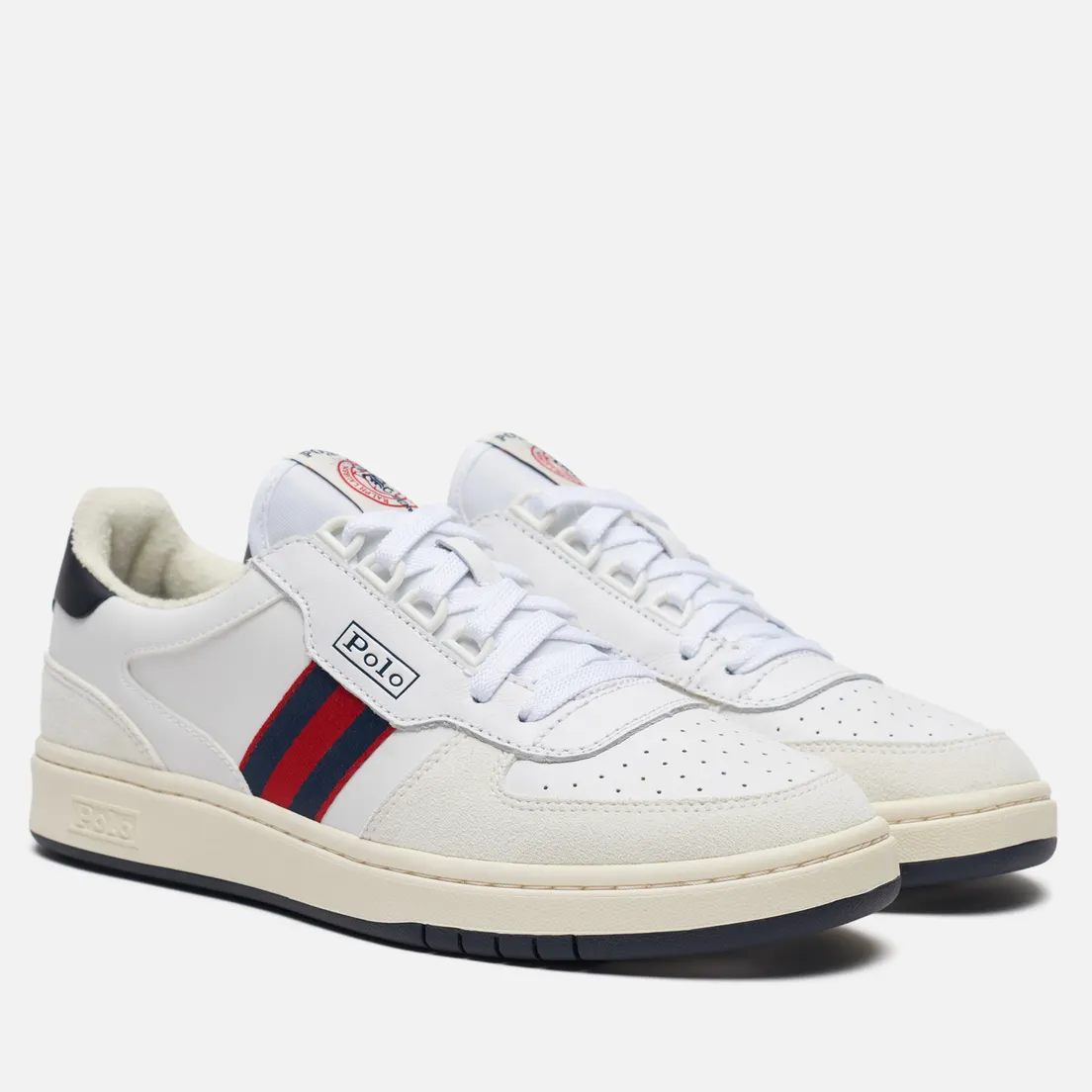 Polo Ralph Lauren Мужские кроссовки Polo Court Synthetics Leather/Suede