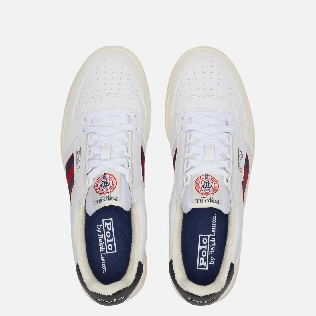 Polo Ralph Lauren Мужские кроссовки Polo Court Synthetics Leather/Suede