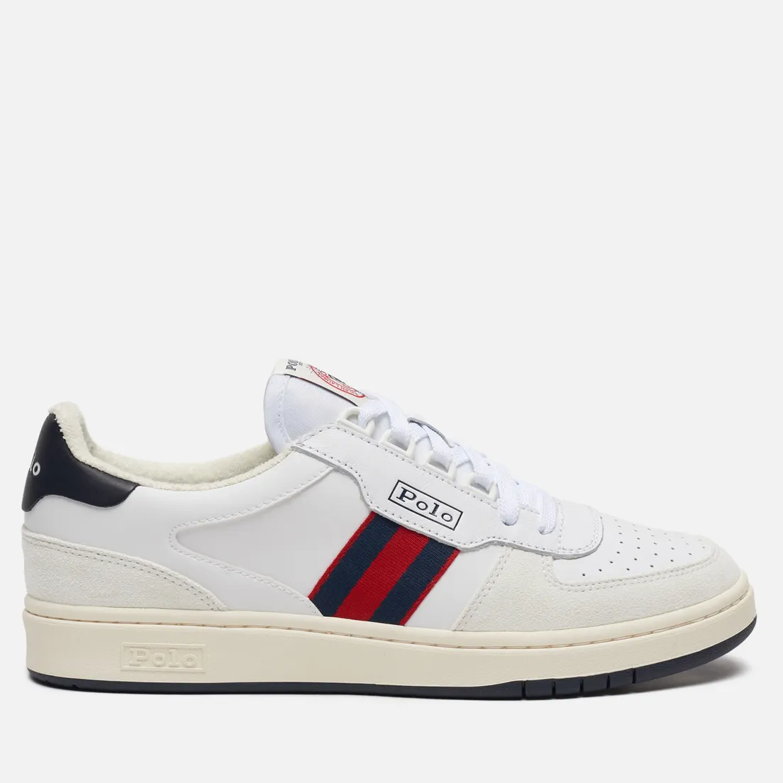 Polo Ralph Lauren Мужские кроссовки Polo Court Synthetics Leather/Suede
