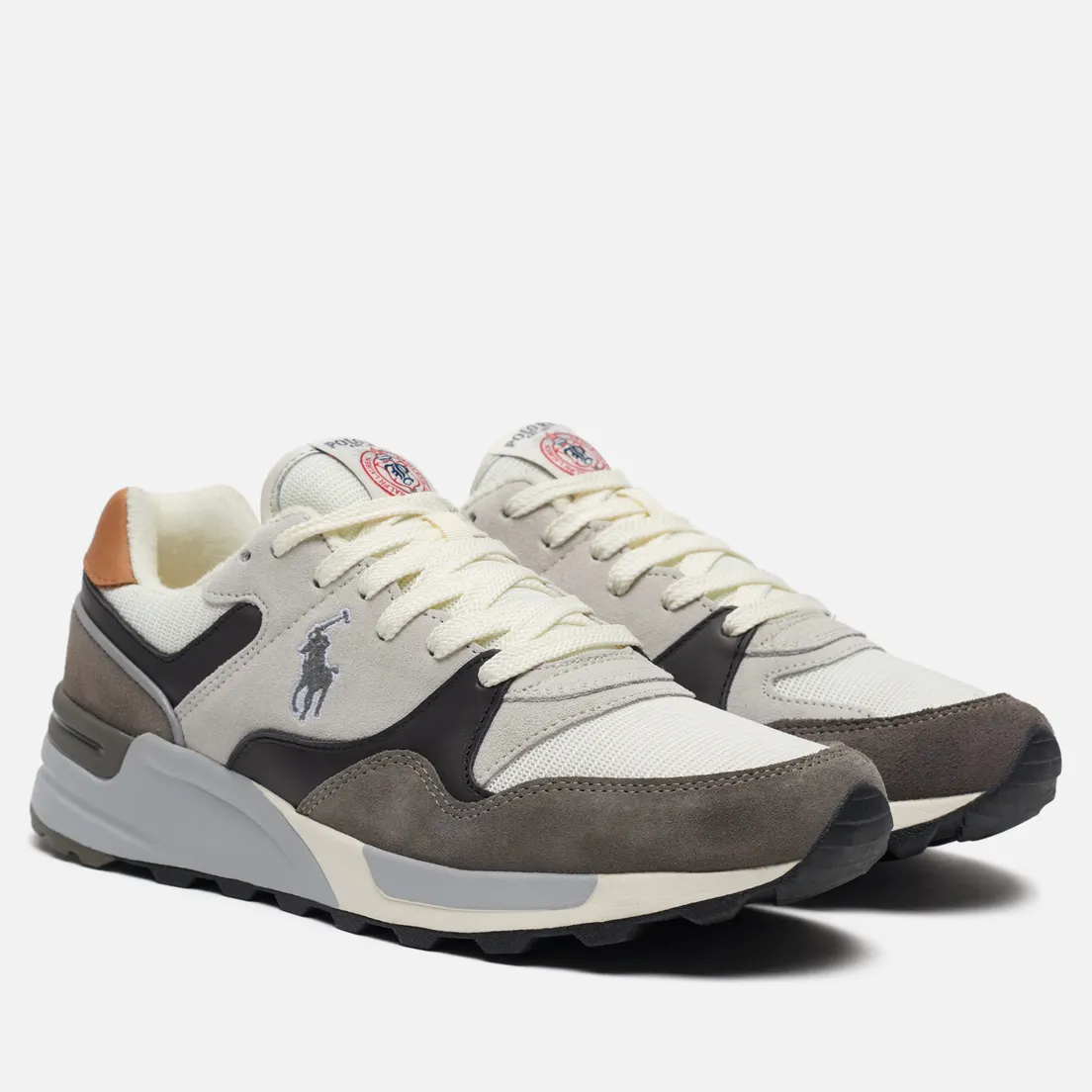 Polo Ralph Lauren Мужские кроссовки Trackster 100 Pony Suede/Leather/Mesh
