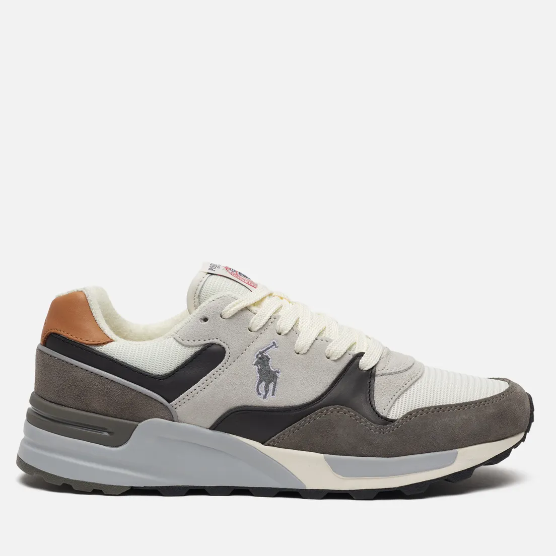 Polo Ralph Lauren Мужские кроссовки Trackster 100 Pony Suede/Leather/Mesh