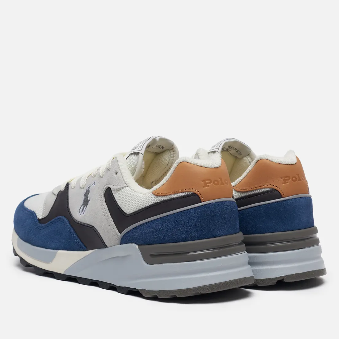 Polo Ralph Lauren Мужские кроссовки Trackster 100 Pony Suede/Leather/Mesh