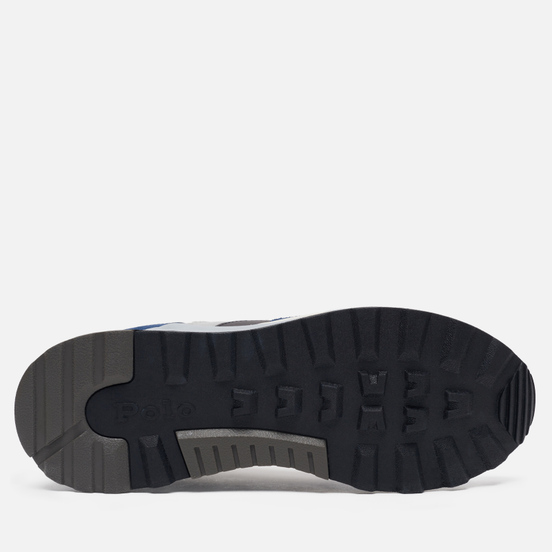 Мужские кроссовки Polo Ralph Lauren Trackster 100 Pony Suede/Leather/Mesh Vintage Indigo/Skyline Grey/Charcoal