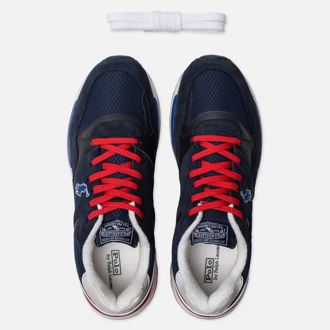 Polo Ralph Lauren Мужские кроссовки Trackster 100 Pony Suede/Leather/Ripstop
