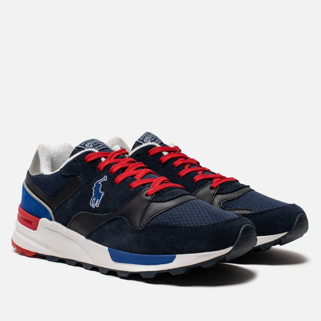Polo Ralph Lauren Мужские кроссовки Trackster 100 Pony Suede/Leather/Ripstop