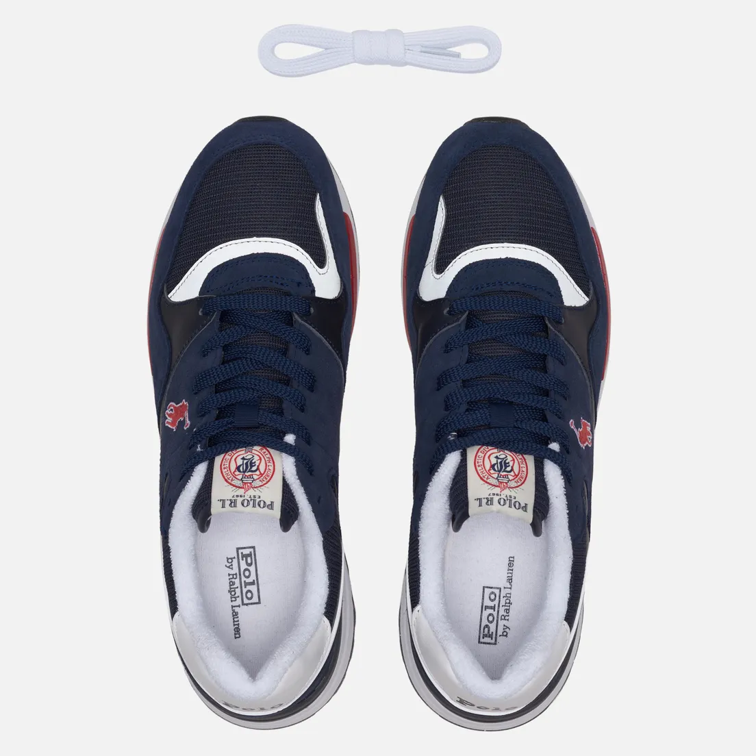 Polo Ralph Lauren Мужские кроссовки Trackster 100 Pony Suede/Mesh