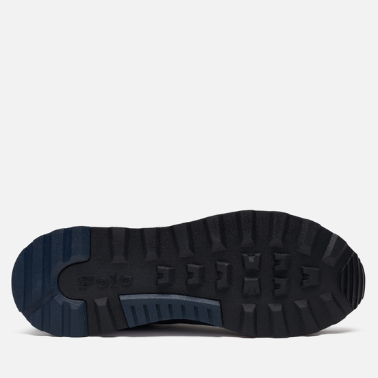 Мужские кроссовки Polo Ralph Lauren Trackster 100 Pony Suede/Mesh Newport Navy/Authentic Navy/Red