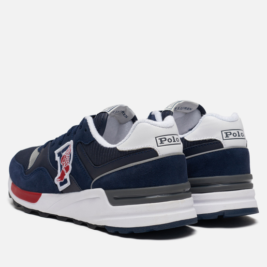 Мужские кроссовки Polo Ralph Lauren Trackster 100 Suede/Mesh Newport Navy/Authentic Navy