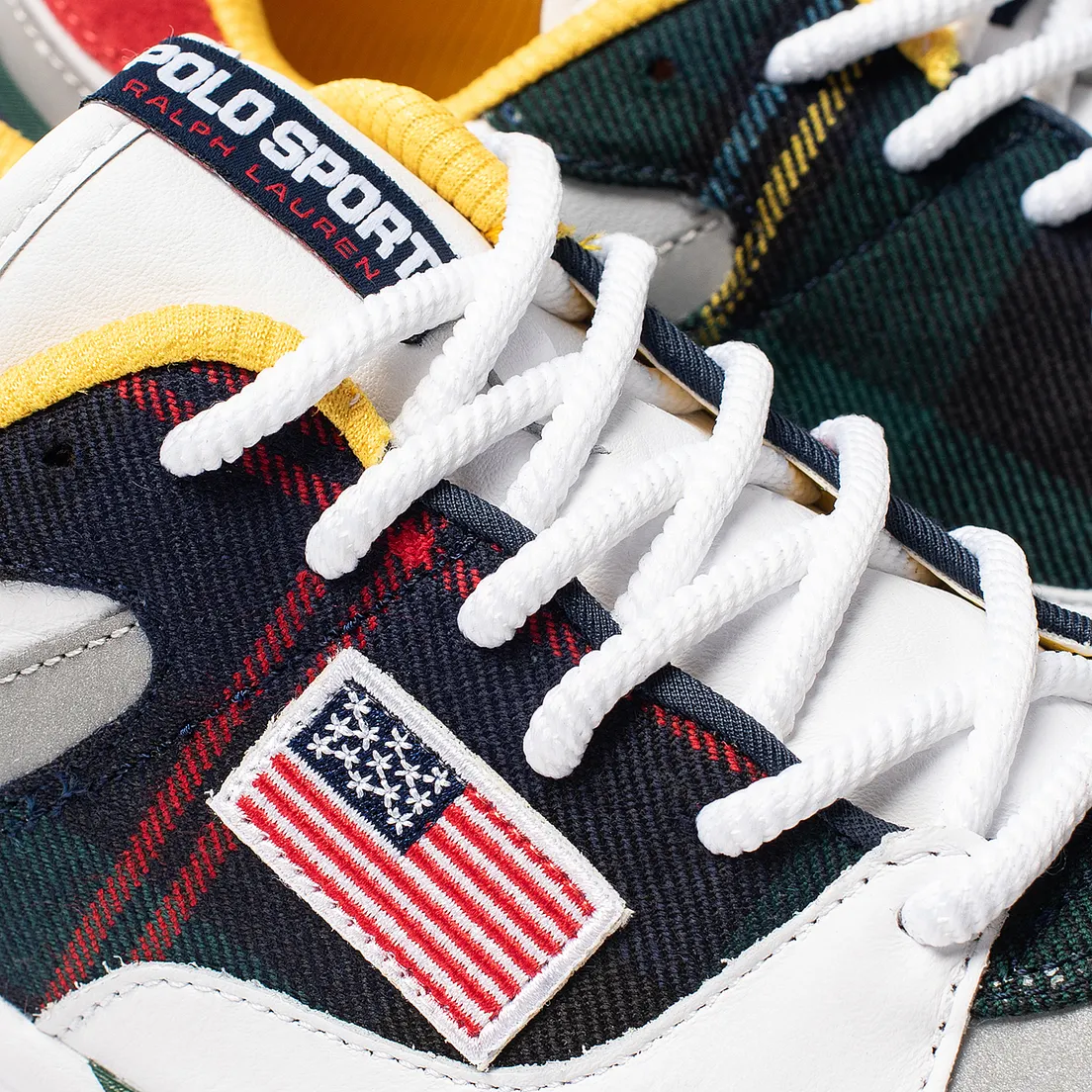 Polo Ralph Lauren Мужские кроссовки Trackster 100 Tartan Wool