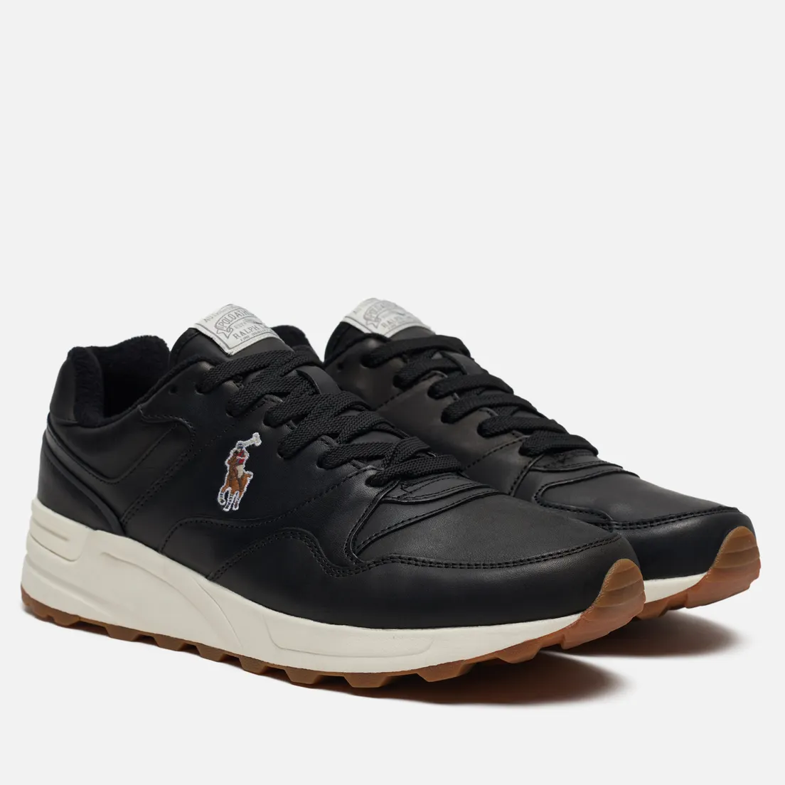 Polo Ralph Lauren Мужские кроссовки Trackster Pony Leather