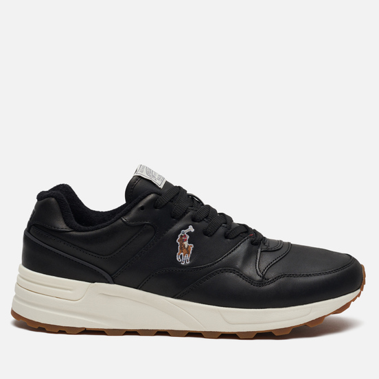 Мужские кроссовки Polo Ralph Lauren Trackster Pony Leather Black