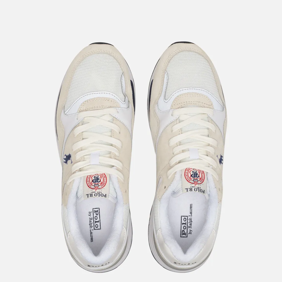 Polo Ralph Lauren Мужские кроссовки Trackster Pony Suede/Leather/Mesh