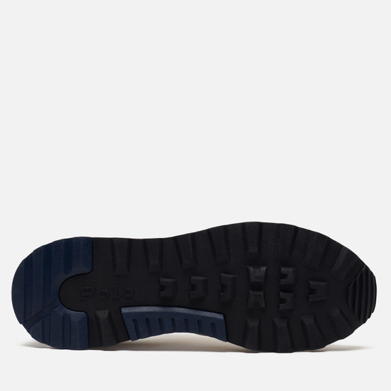 Мужские кроссовки Polo Ralph Lauren Trackster Pony Suede/Leather/Mesh White/Navy Polo Pony