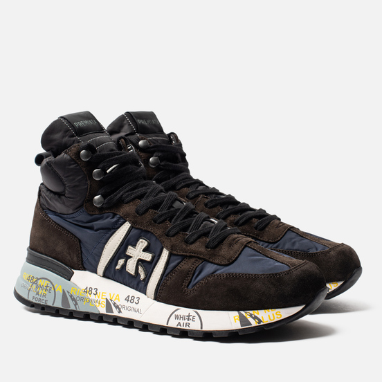 Мужские кроссовки Premiata Jeff 4305 Brown/Blue