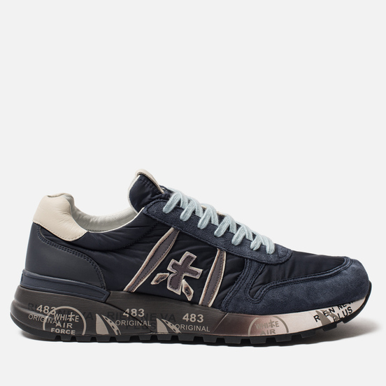 Мужские кроссовки Premiata Lander 3247 Navy