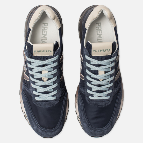 Мужские кроссовки Premiata Lander 3247 Navy