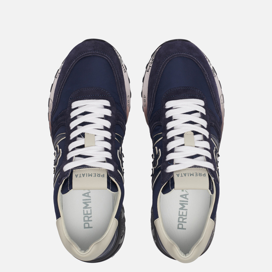 Мужские кроссовки Premiata Lander 3247 Navy