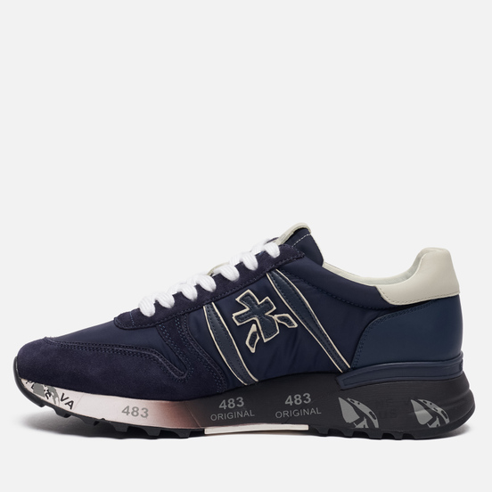 Мужские кроссовки Premiata Lander 3247 Navy