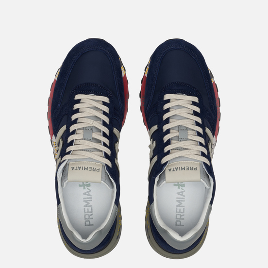 Мужские кроссовки Premiata Lander 3756 Navy