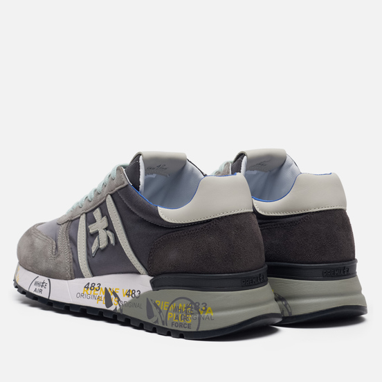 Мужские кроссовки Premiata Lander 4586 Grey