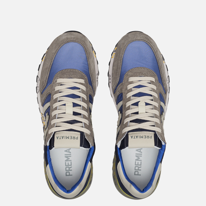 Мужские кроссовки Premiata, цвет синий, размер 43 LAN4587B Lander 4587 - фото 2