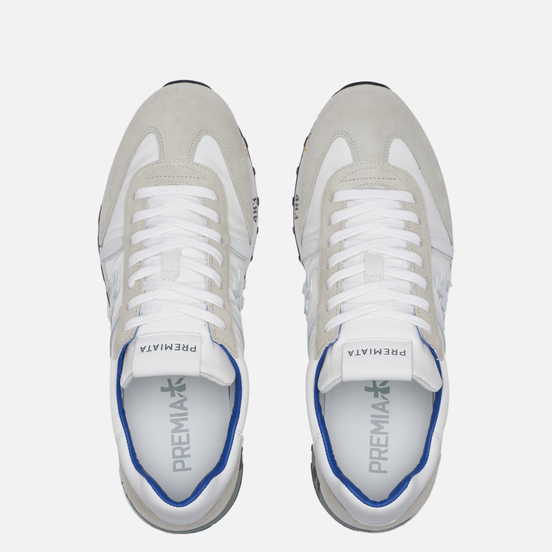 Мужские кроссовки Premiata Lucy 206E White/Grey