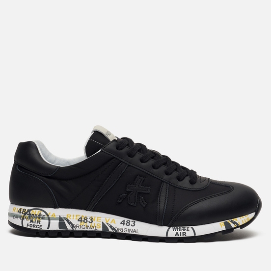 Мужские кроссовки Premiata Lucy 2807 Black