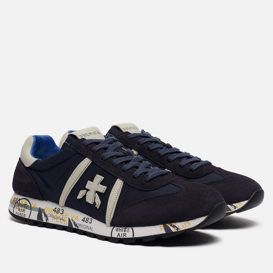 Мужские кроссовки Premiata Lucy 2808 Dark Blue