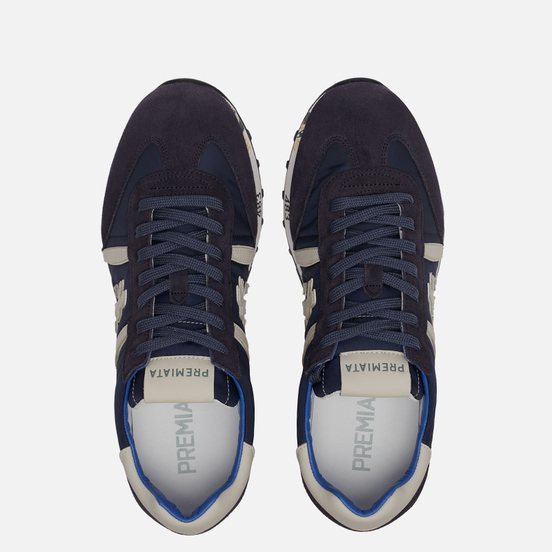 Мужские кроссовки Premiata Lucy 2808 Dark Blue