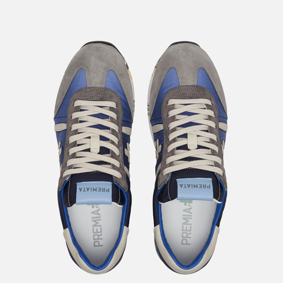 Мужские кроссовки Premiata Lucy 4606 Navy/Grey