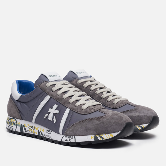 Мужские кроссовки Premiata Lucy 618E Grey