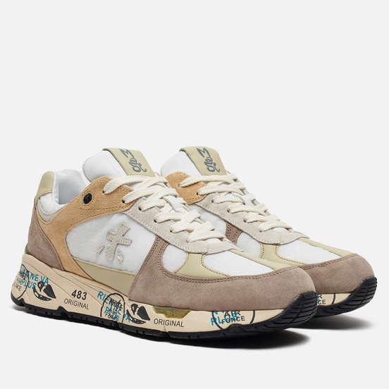 Мужские кроссовки Premiata Mase 4552 White/Beige