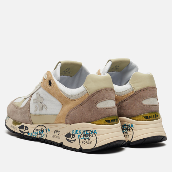 Мужские кроссовки Premiata Mase 4552 White/Beige