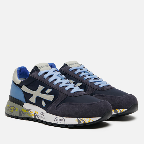 Мужские кроссовки Premiata Mick 1280E Dark Navy/Blue