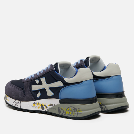 Мужские кроссовки Premiata Mick 1280E Dark Navy/Blue
