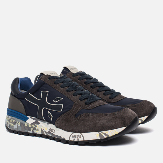 Мужские кроссовки Premiata Mick 2341 Blue/Grey
