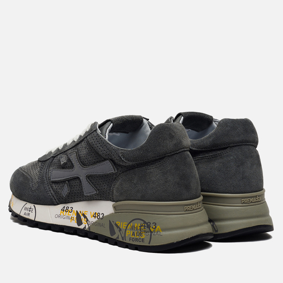 Мужские кроссовки Premiata Mick 3821 Grey