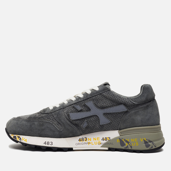 Мужские кроссовки Premiata Mick 3821 Grey