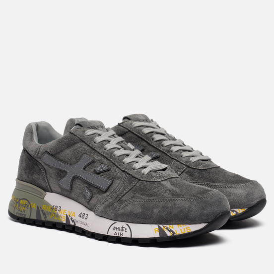Мужские кроссовки Premiata Mick 4017 Grey