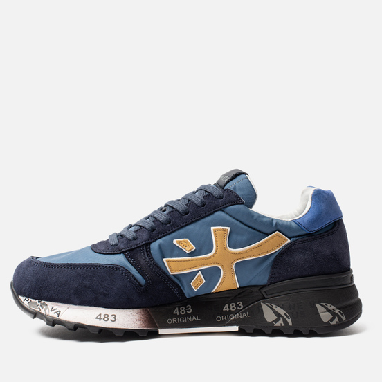 Мужские кроссовки Premiata Mick 4056 Blue/Navy