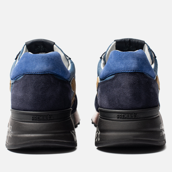 Мужские кроссовки Premiata Mick 4056 Blue/Navy