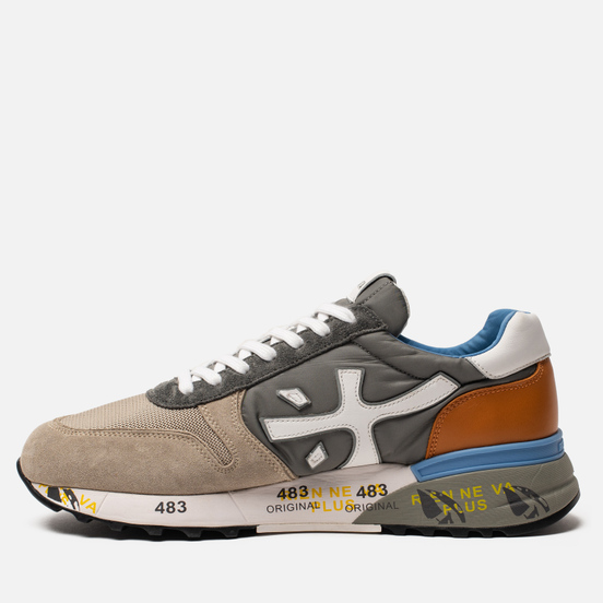 Мужские кроссовки Premiata Mick 4570 Grey/Anthracite