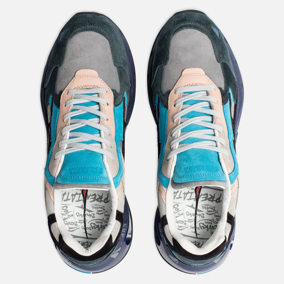 Premiata Мужские кроссовки Sharky 021
